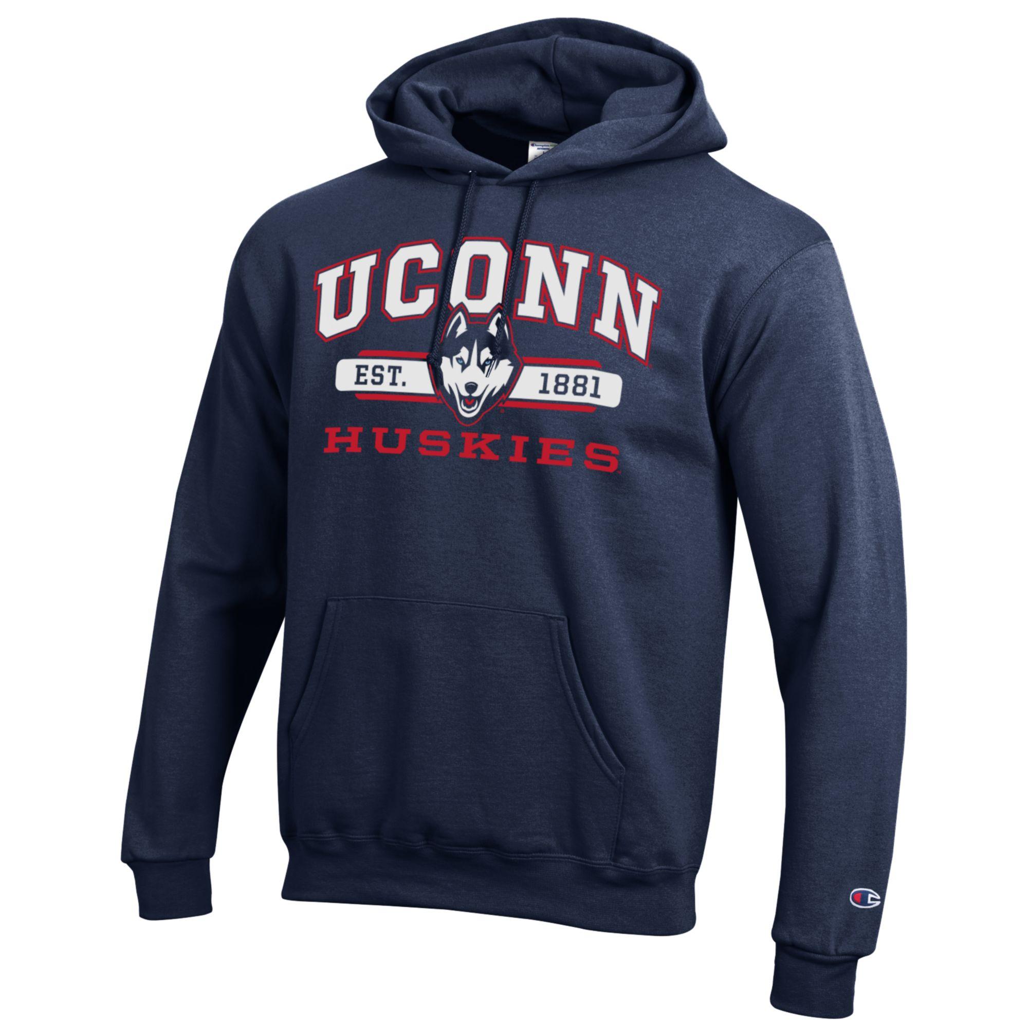 bobs uconn gear UConn Huskies Champion Hooded Sweatshirt