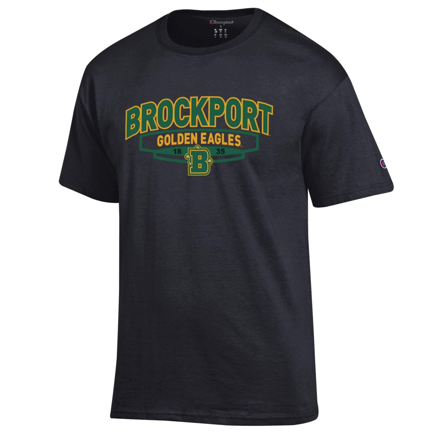 Brockport SUNY, State University of New York at Brockport Black T-Shirt - TeeShirtUniversity.com