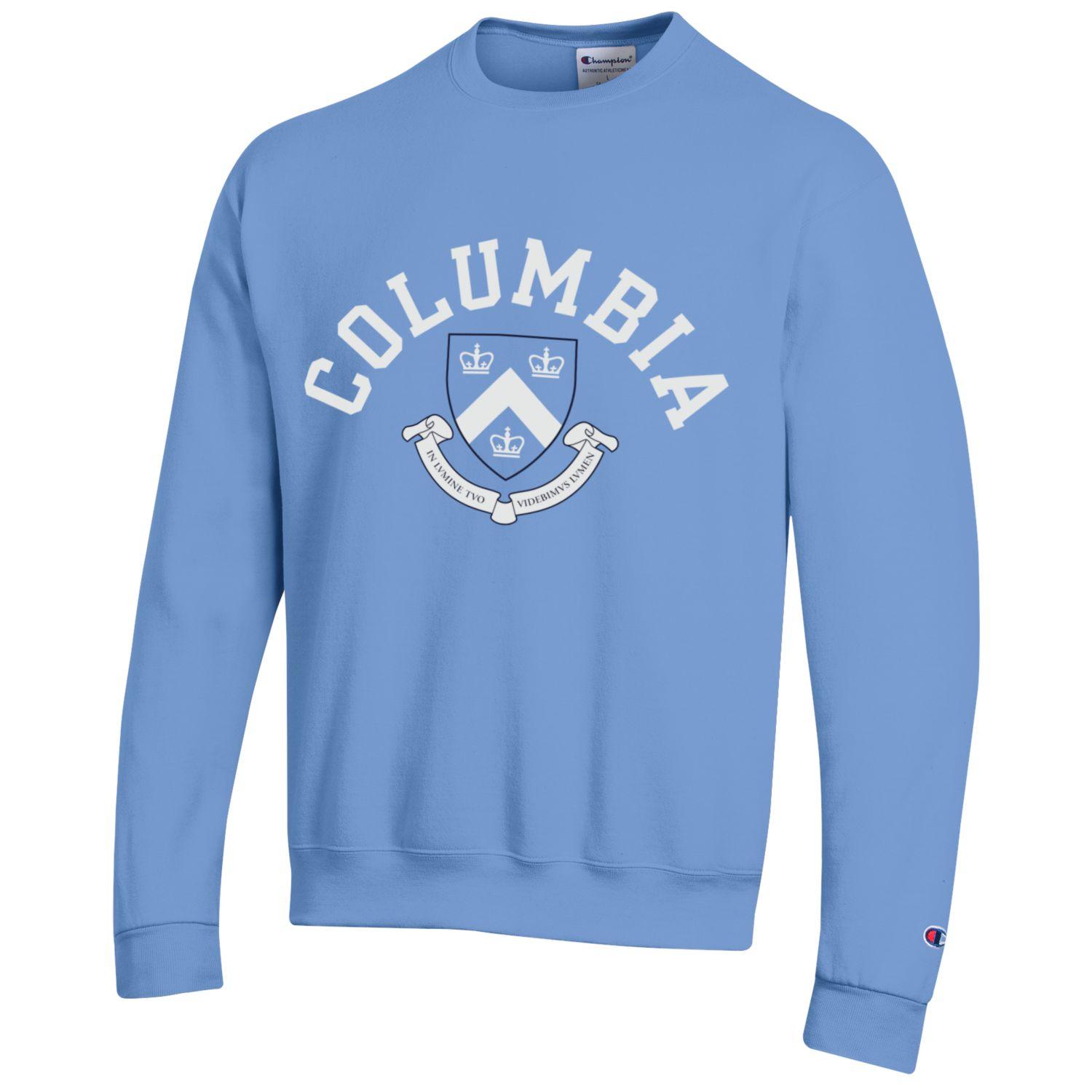 Champion Columbia University Crewneck Sweatshirt X Large Blue