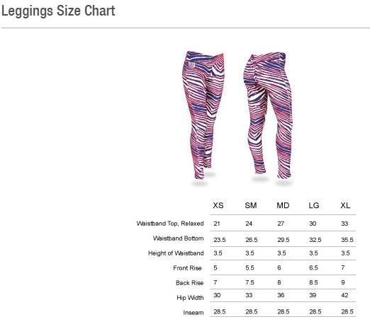 Buffalo Bills Zubaz Women's Royal/Red Leggings - TeeShirtUniversity.com