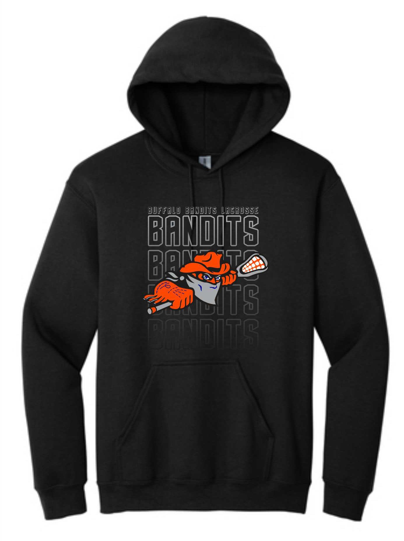 Buffalo Bandits Hooded Sweatshirt Black