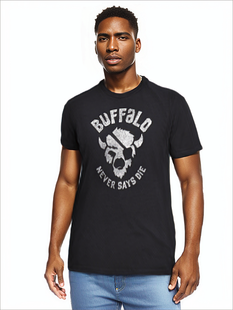 Buffalo Mafia Never Says Die T-Shirt - TeeShirtUniversity.com 