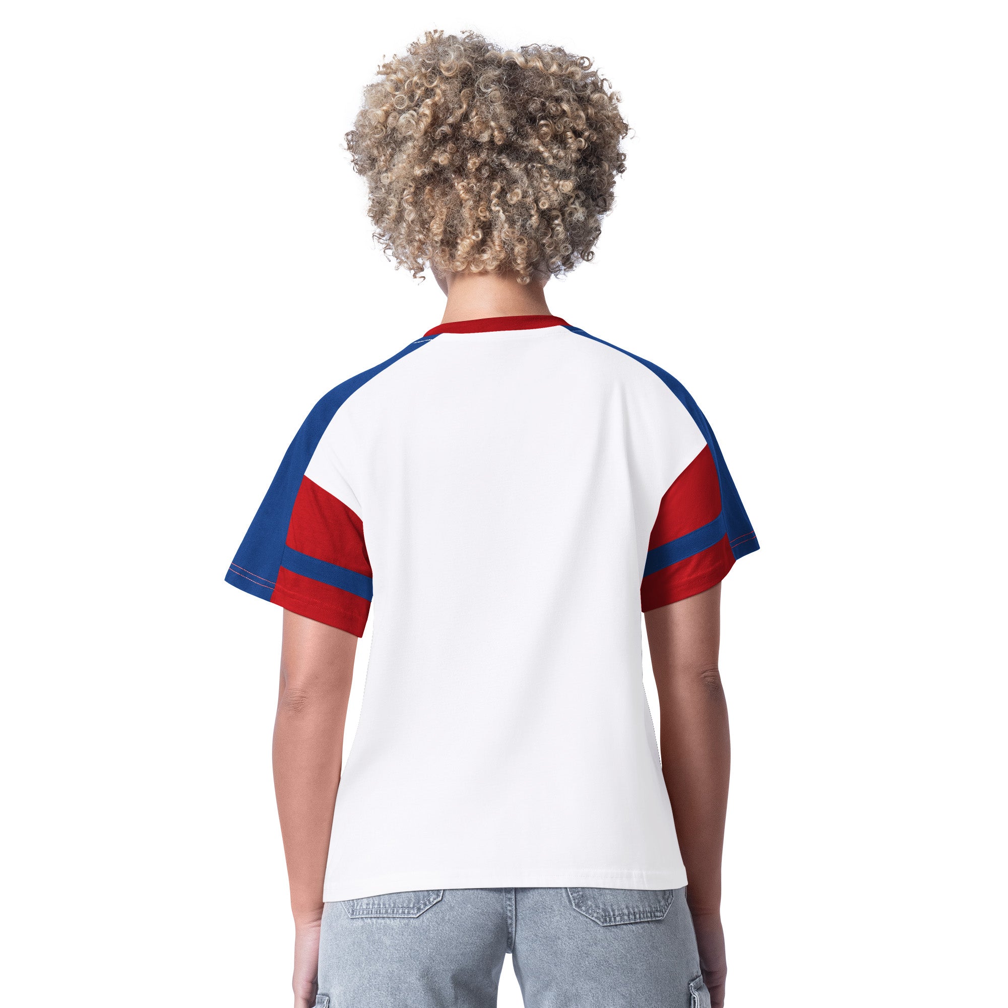 Bills women's GIII Helmet Short Sleeve Top