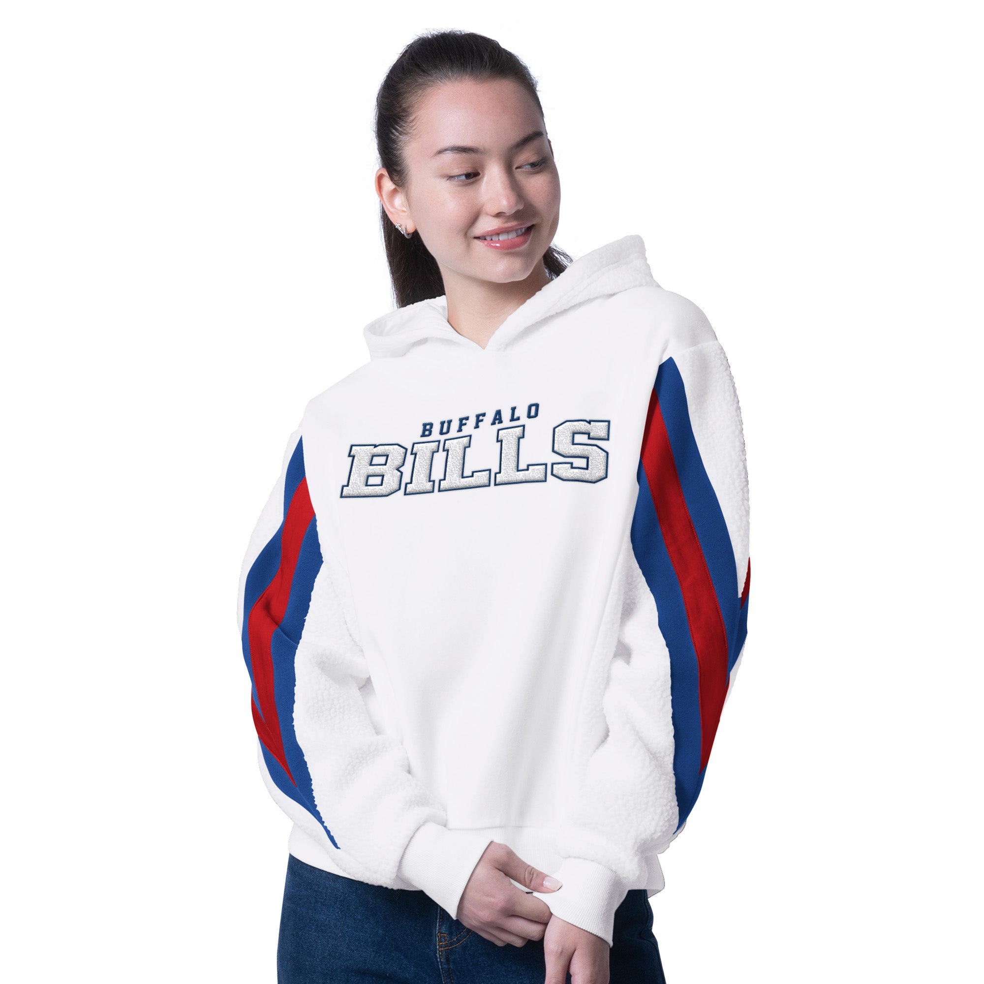 Bills Women's Starter Fresh Field Sherpa Hood