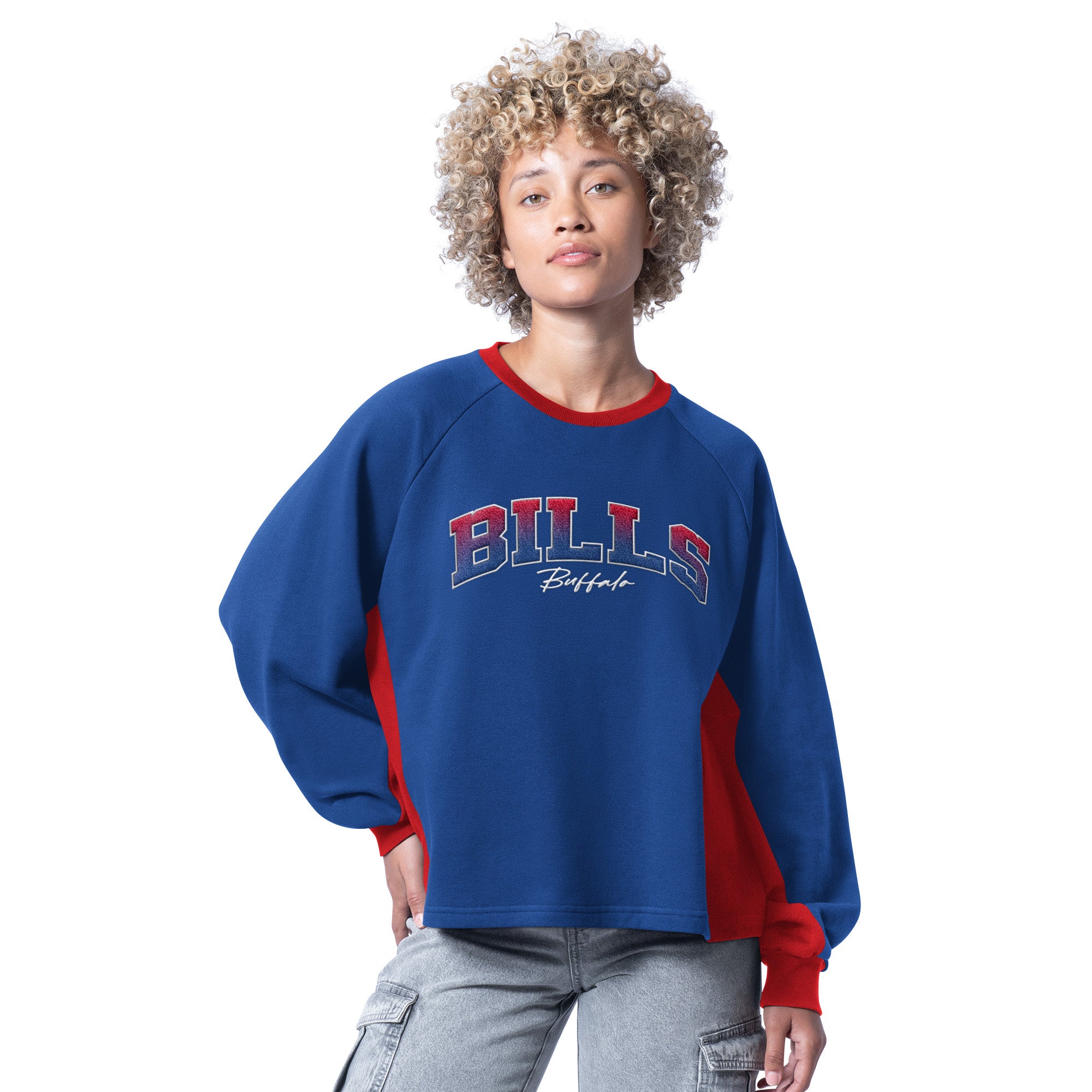 Bills women's GIII IT Player Sweatshirt