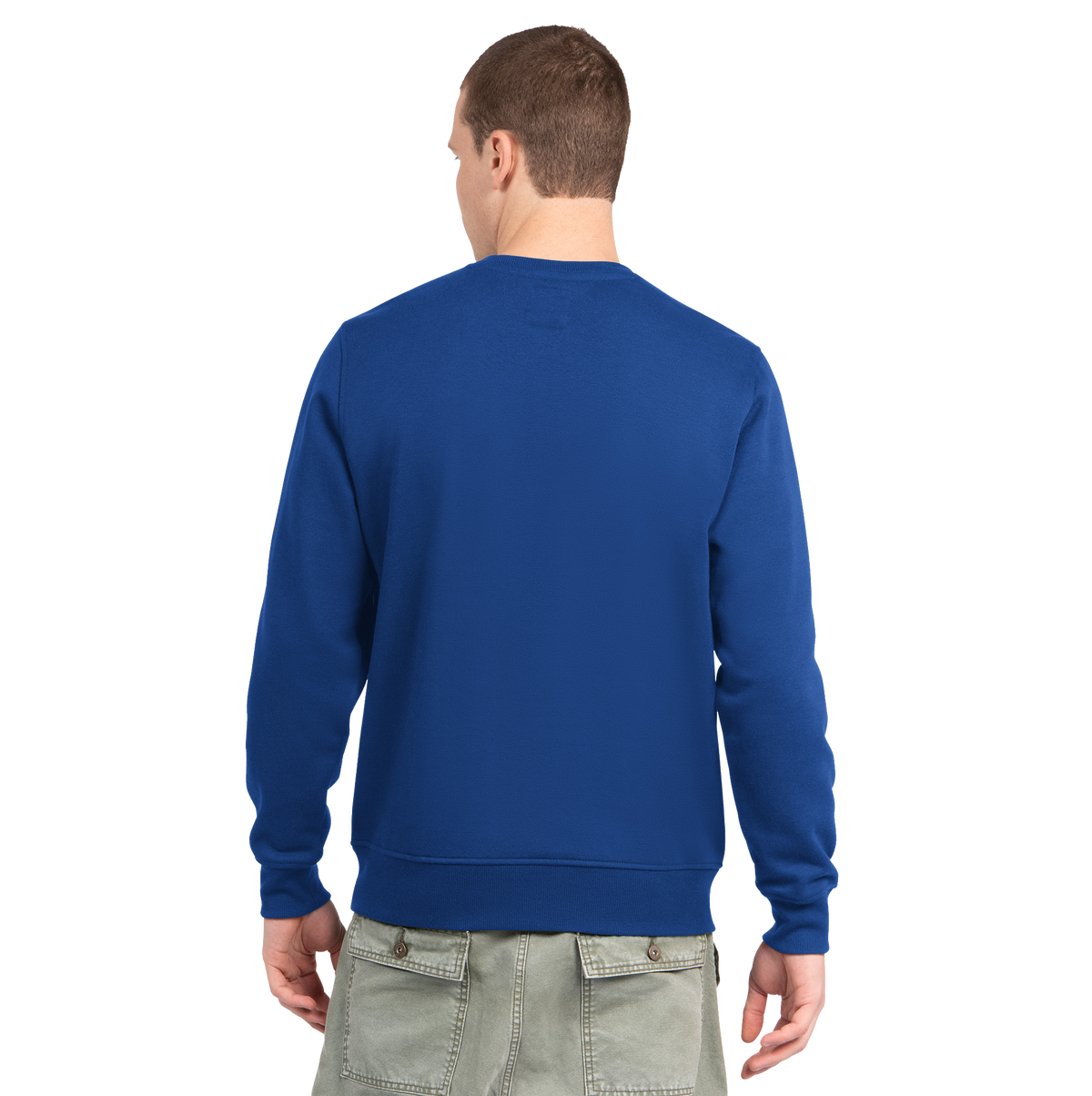 Buffalo Bills Starter One Family Crewneck- Royal Blue