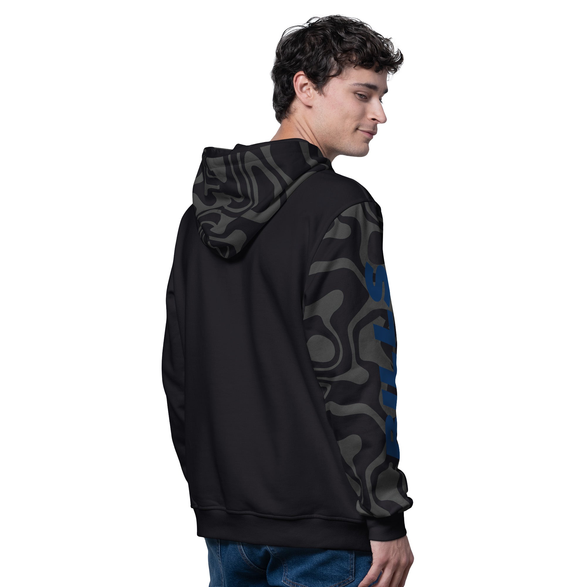 Bills Starter FREEPLAY Zipper 1/4 hoodie