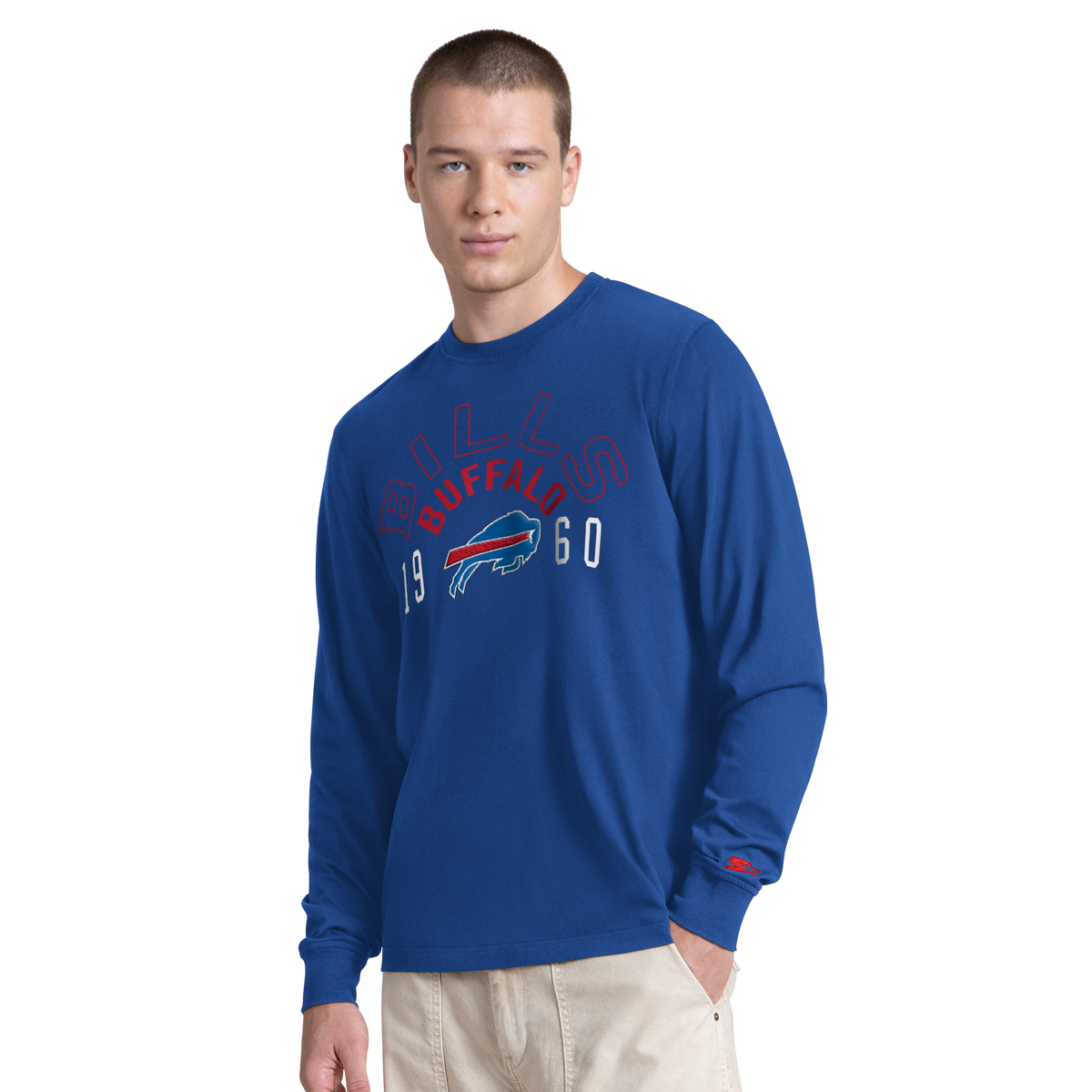 Buffalo Bills Starter Blitz Long Sleeve T-Shirt