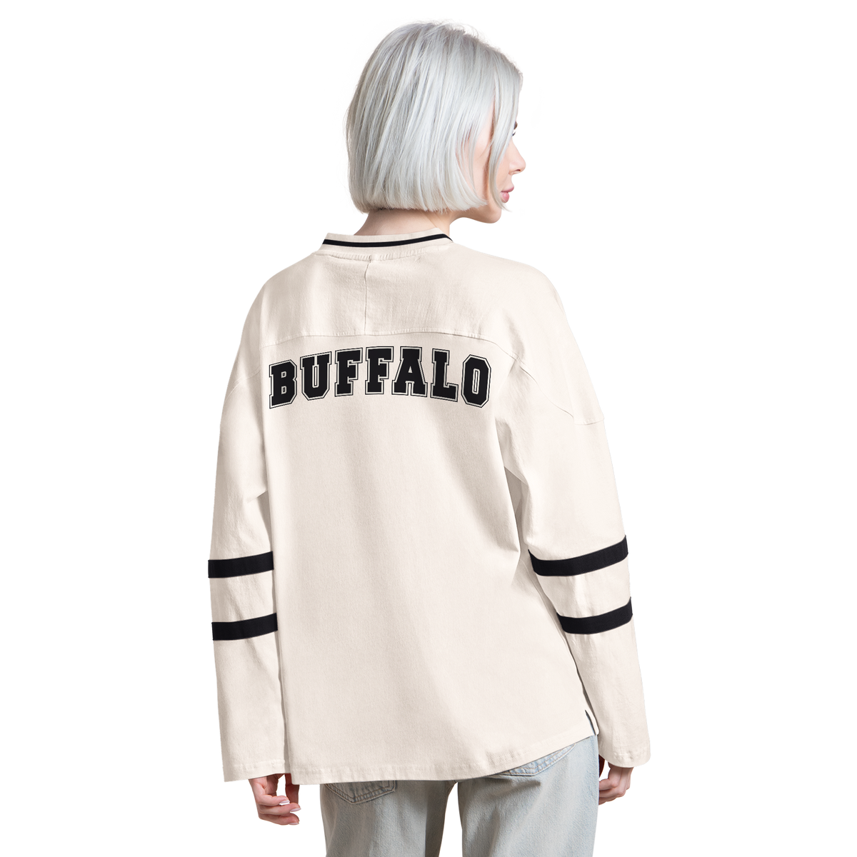 Buffalo Sabres Women's Starter Rugby Tunic Top | TeeShirtUniversity
