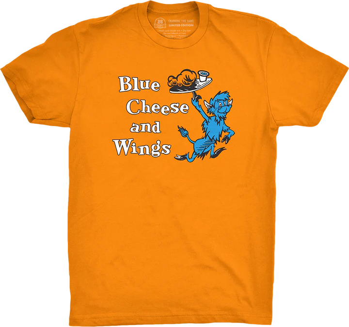 Buffalo Blue Cheese and Wings T-Shirt