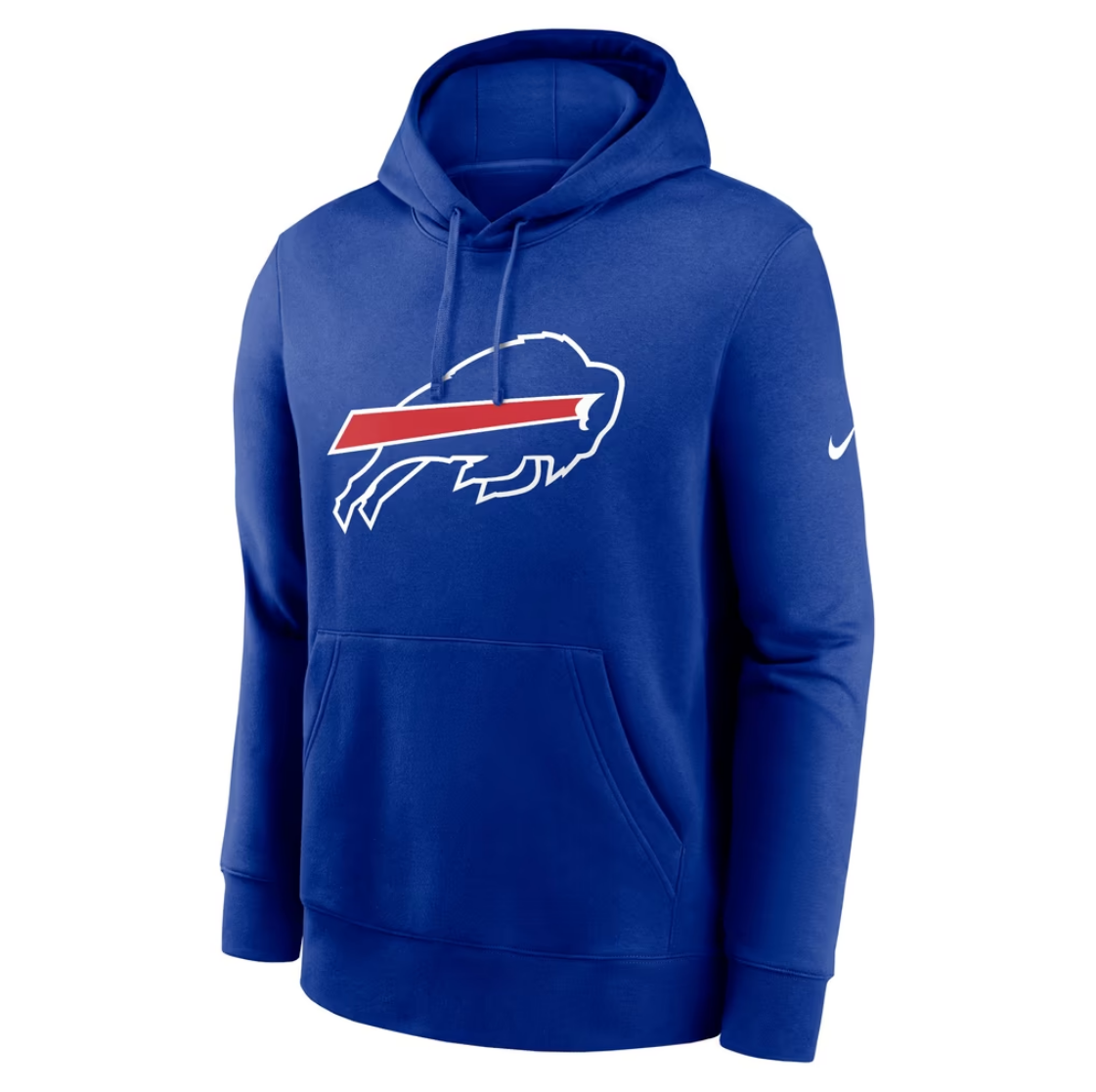 Buffalo Bills Nike Team Ombre Fleece Hoodie - Royal Blue | TeeShirtUniversity