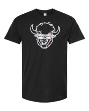 Buffalo with mafia shades,  Buffalo T Shirt - TeeShirtUniversity.com 