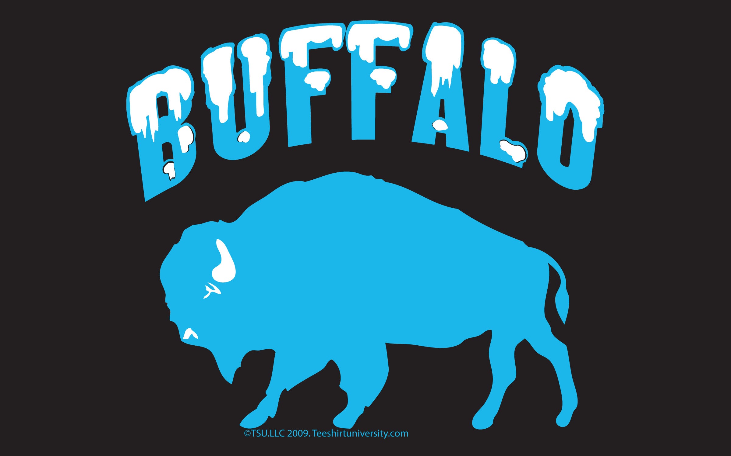 Buffalo Snow T-shirt