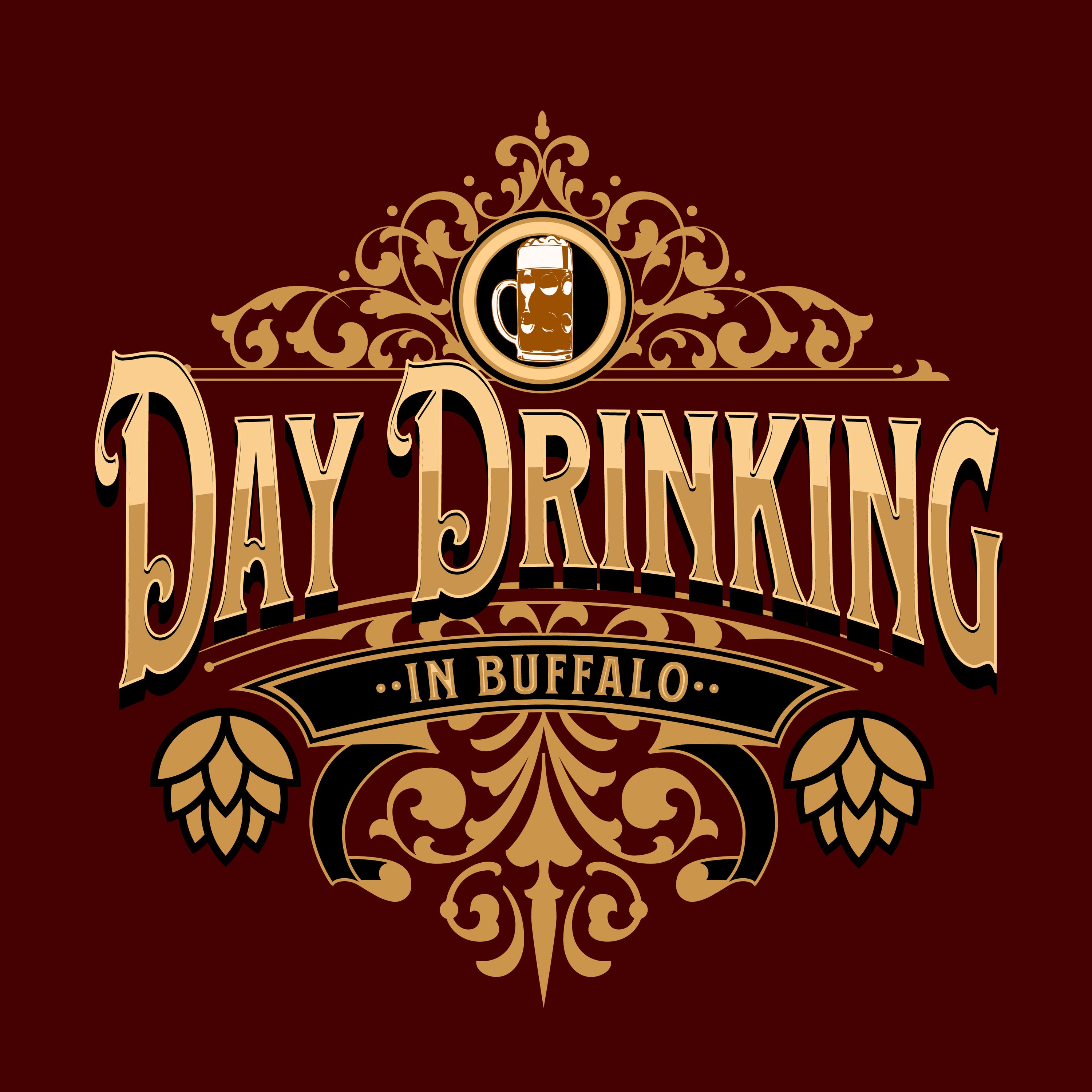 Buffalo Day Drinking T shirt