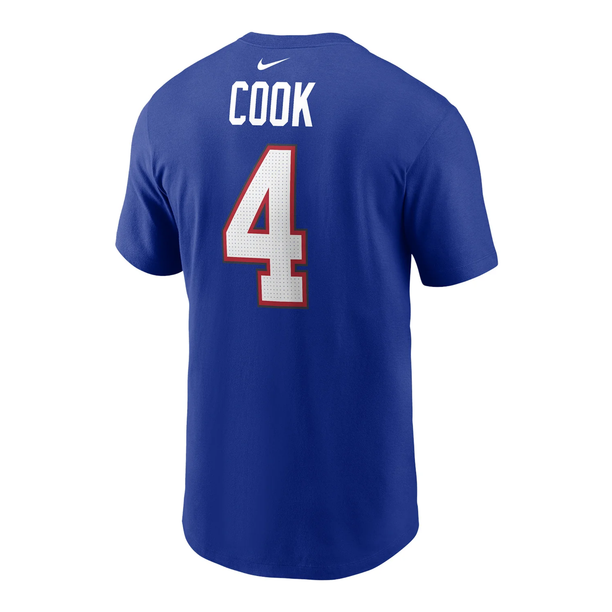 James Cook Buffalo Name & Number T-Shirt – Royal