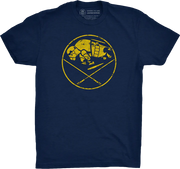 Buffalo Mafia Laser Swords T-Shirt - TeeShirtUniversity.com 