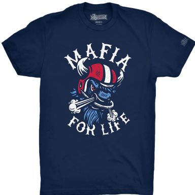 Buffalo Mafia for life T-Shirt - TeeShirtUniversity.com 