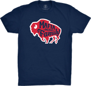 Buffalo Mafia Means family T-Shirt - TeeShirtUniversity.com 