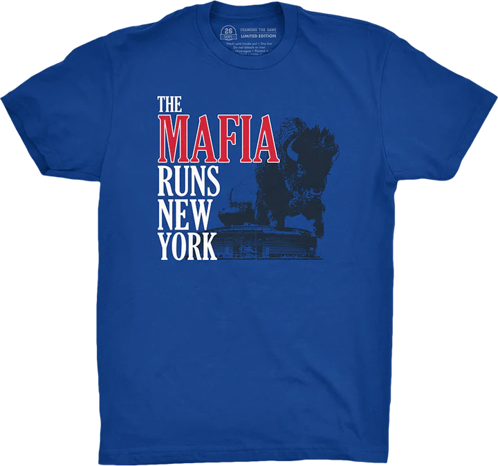 Buffalo Mafia The Mafia Runs New York T-Shirt - TeeShirtUniversity.com
