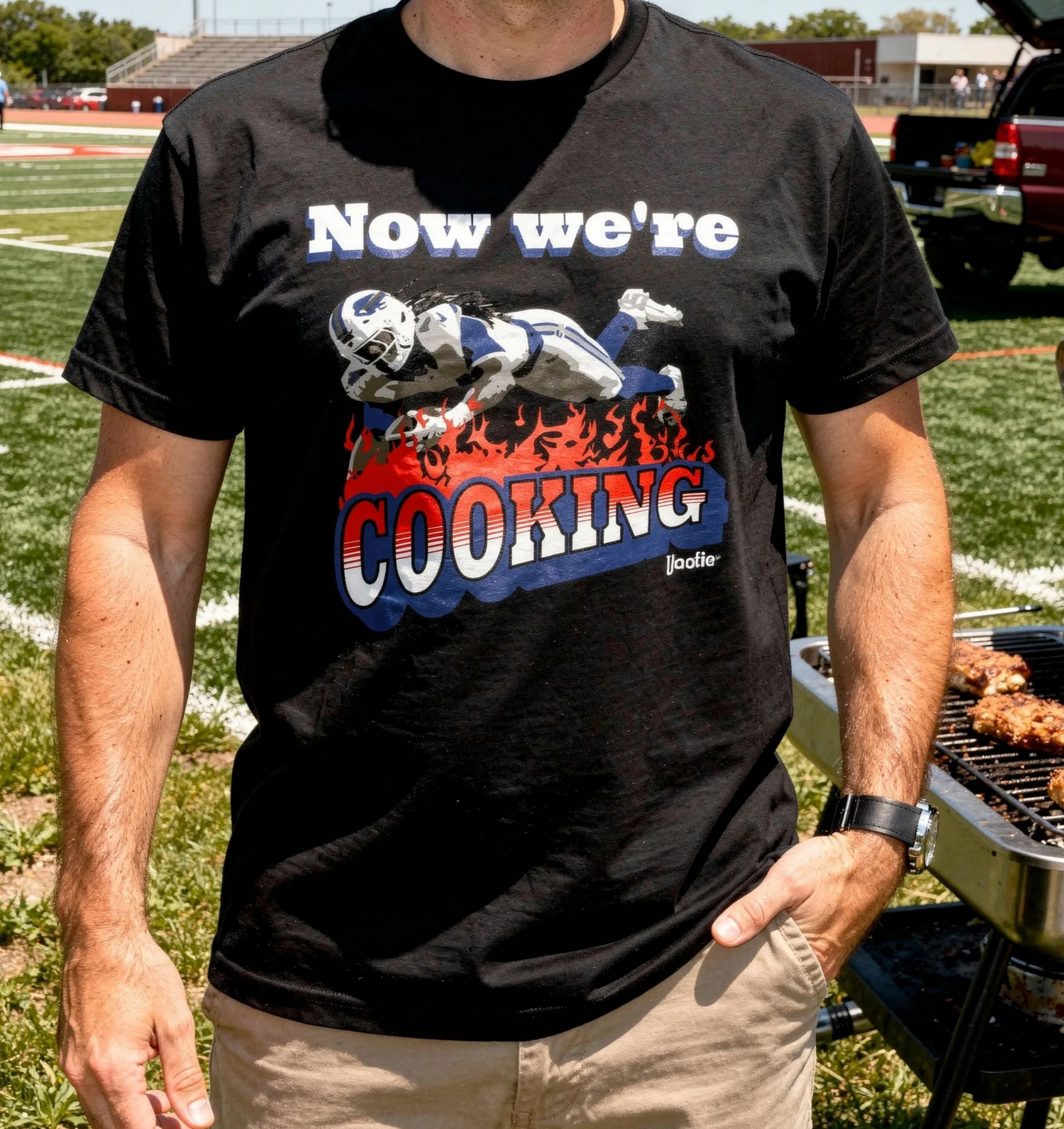Now we're Cooking, James Cook  T-shirt