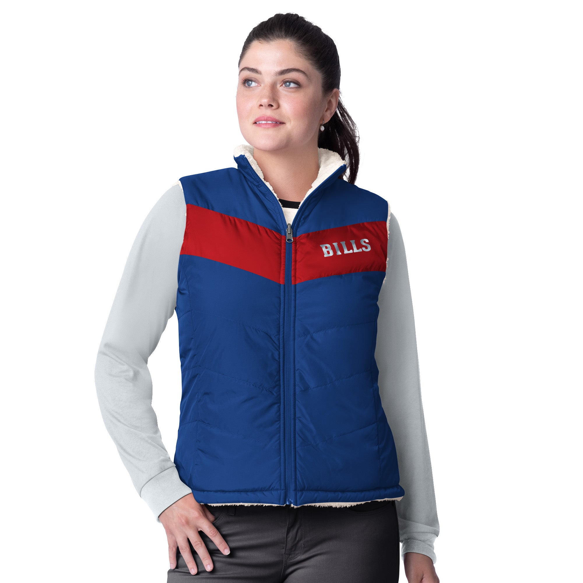 Bills Women's Game Rule Reversible Vests