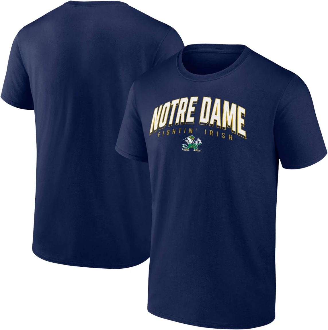 Notre Dame Fighting Irish T-Shirt - Navy | TeeShirtUniversity
