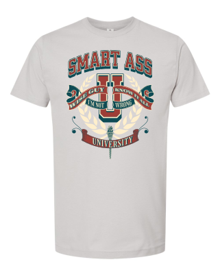 Smart ass University T-shirt