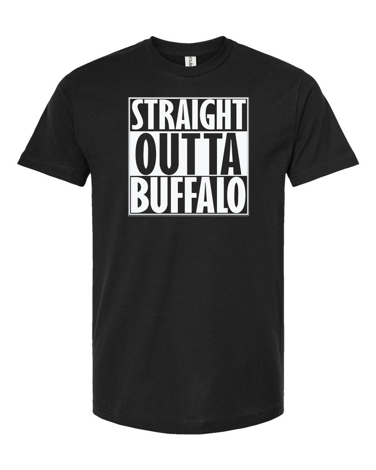 Straight Outta Buffalo Funny T Shirt - TeeShirtUniversity.com 