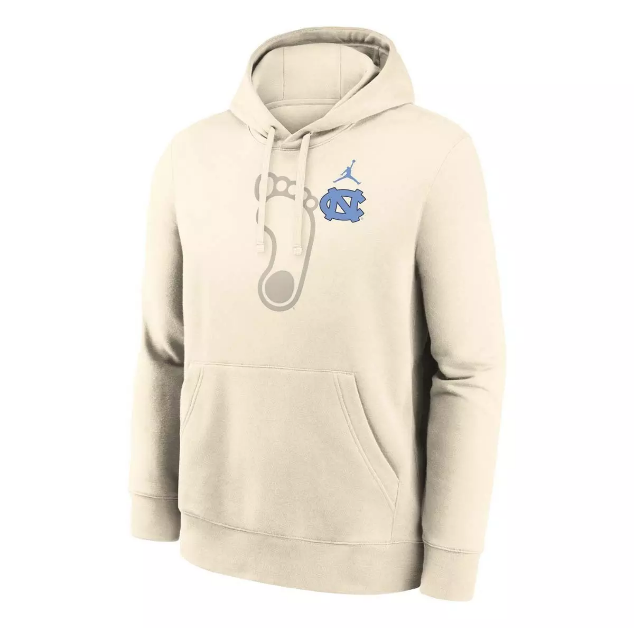 North Carolina Tar Heels Nike Curveball Hoodie - Cream