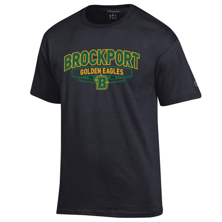 Brockport SUNY, State University of New York at Brockport Black T-Shirt - TeeShirtUniversity.com 
