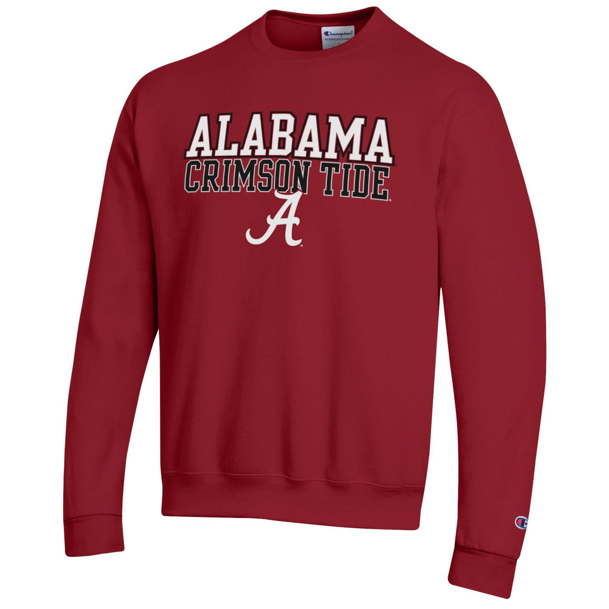 Alabama Crimson Tide Champion Powerblend® Crewneck Sweatshirt - Crimson
