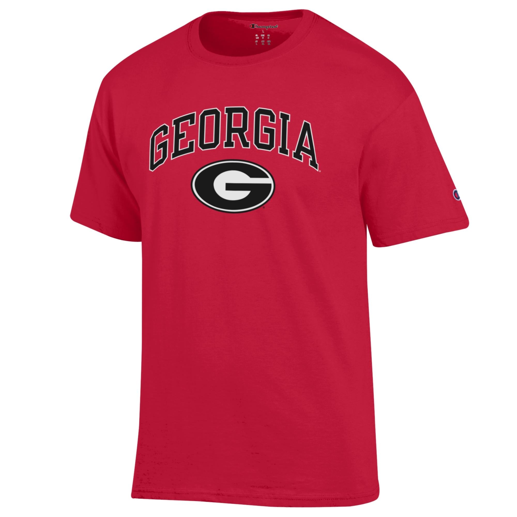 Georgia Bulldogs Logo T-shirt - Red