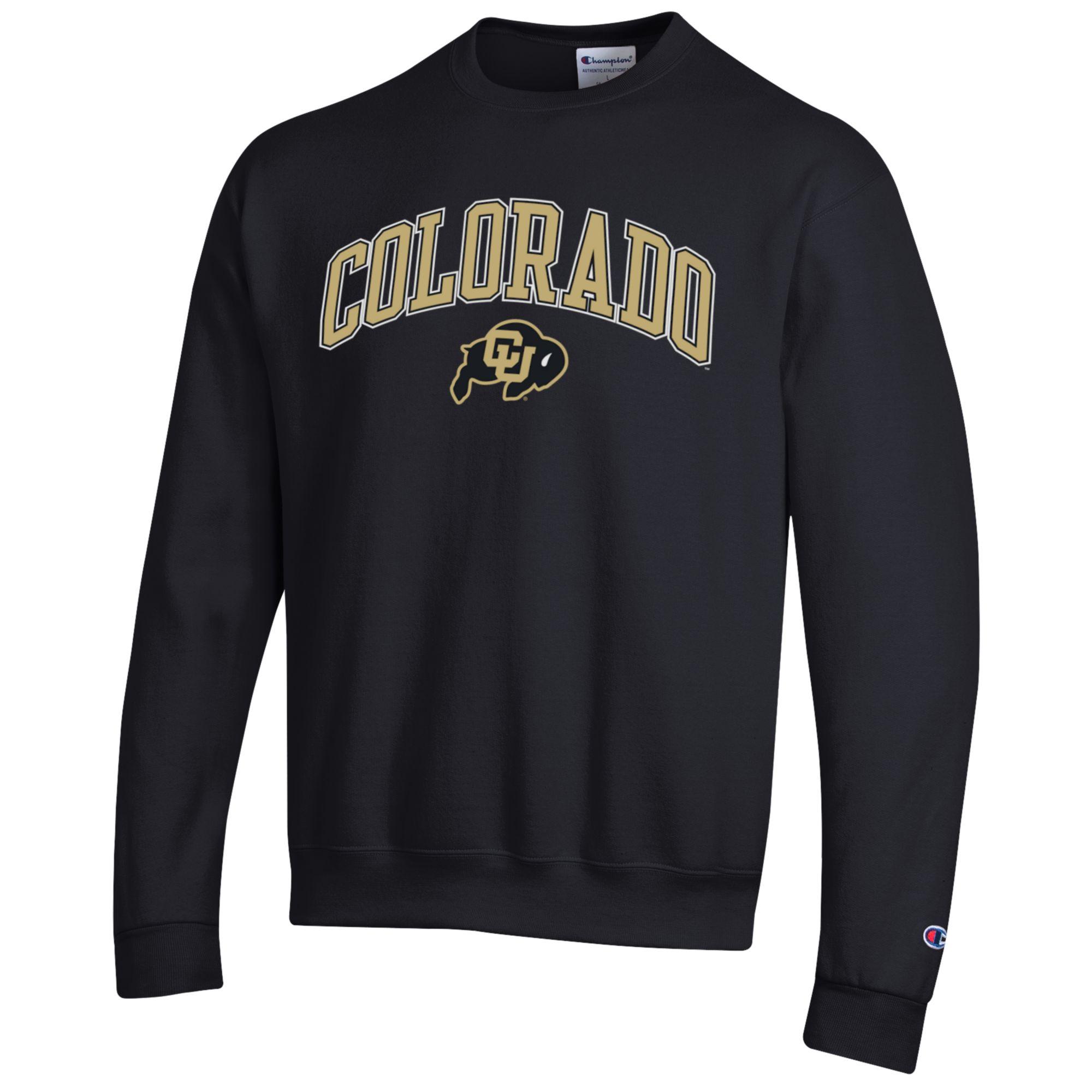 Colorado Buffalos crewneck Sweatshirt Black