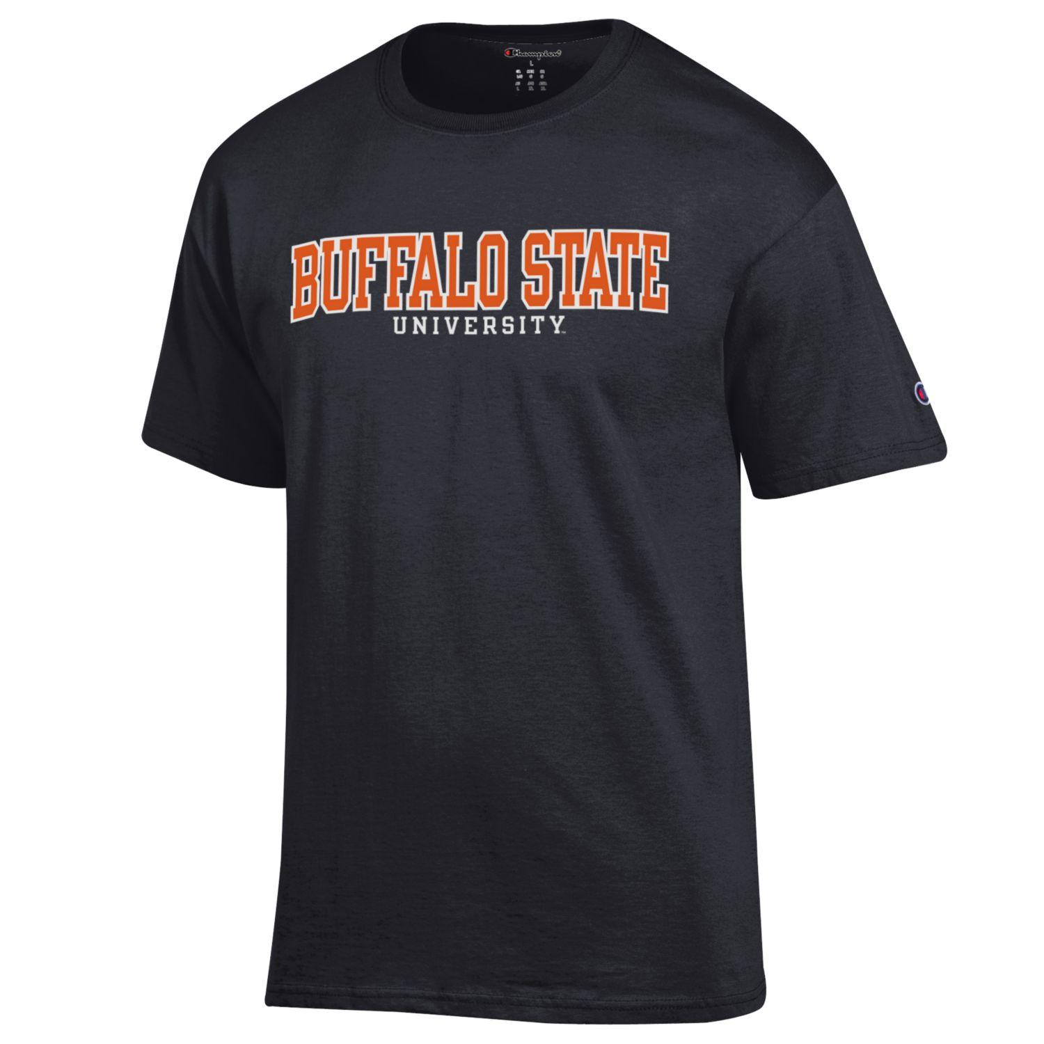 Champion Buffalo State University SUNY Bengals T Shirt Black XXL
