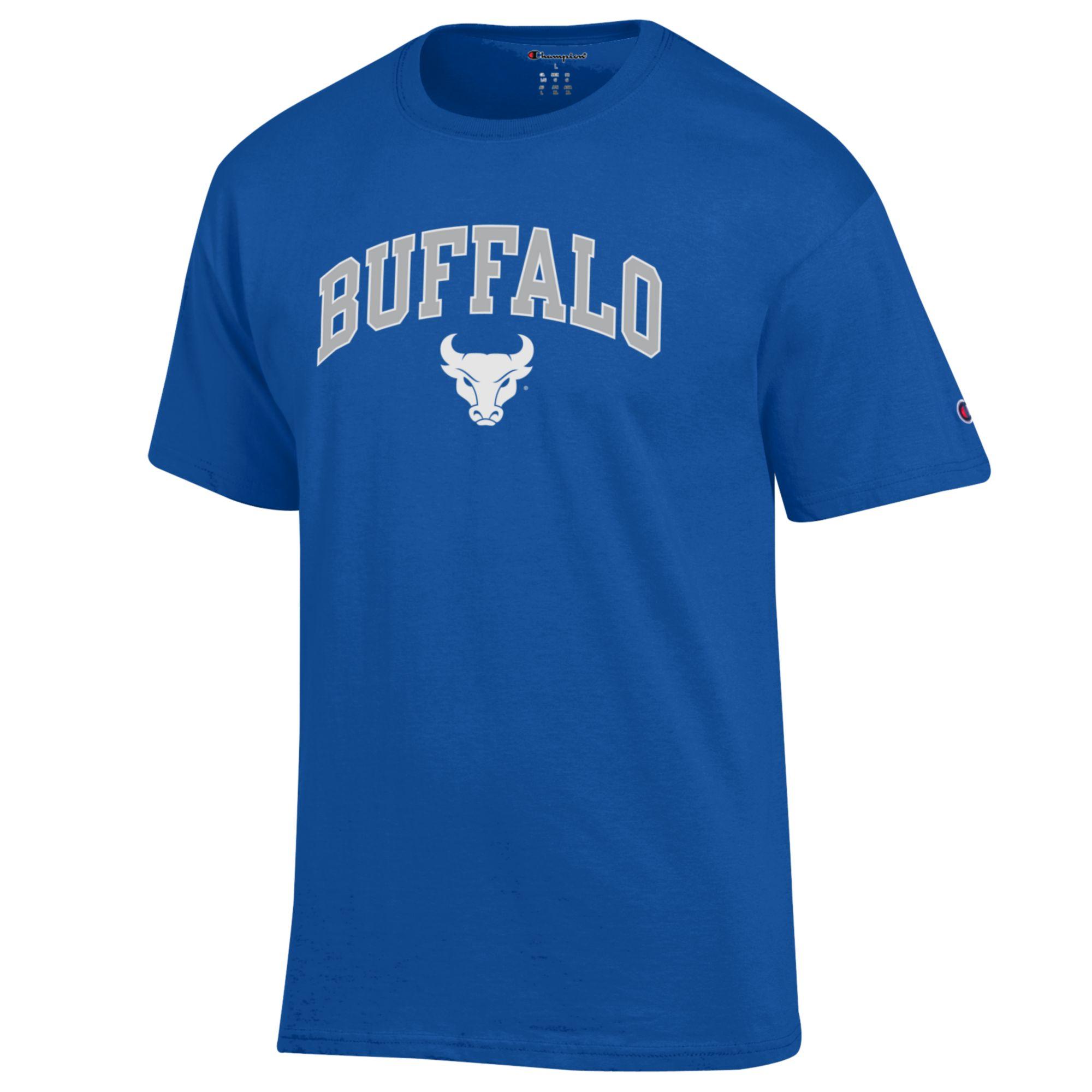University at Buffalo Arched Buffalo over UB Buffalo head T-Shirt