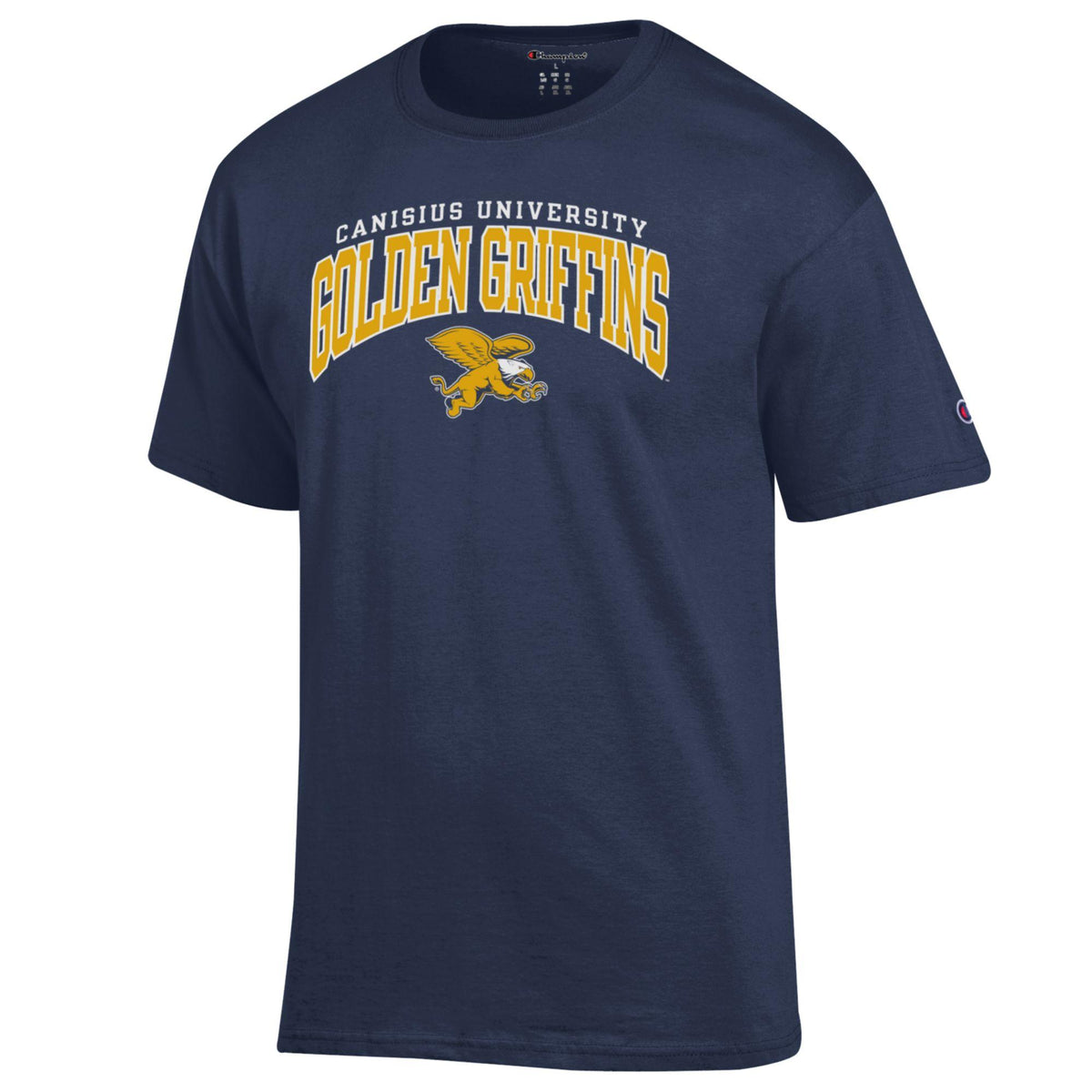Canisius University Golden Griffins Navy T-Shirt – Champion NCAA Collegiate Tee