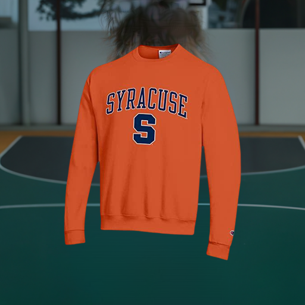 Syracuse University Crewneck Sweatshirt Orange