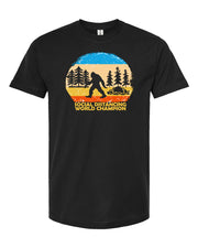 Social Distancing champion Big foot T Shirt