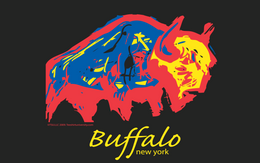 Buffalo Artsy style T-Shirt - TeeShirtUniversity.com