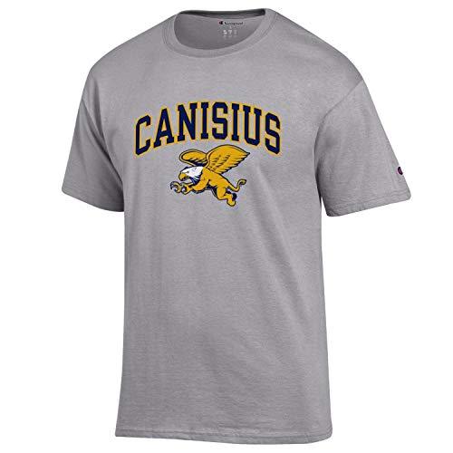 Canisius College Arched Over Logo NCAA T-Shirt- Gray - TeeShirtUniversity.com