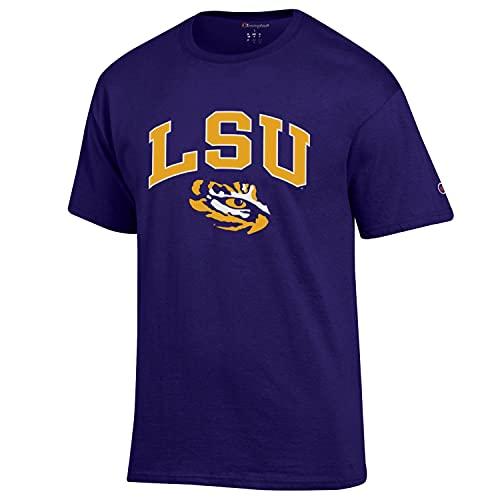 Champion LSU, Louisiana State University T Shirt, Purple - TeeShirtUniversity.com