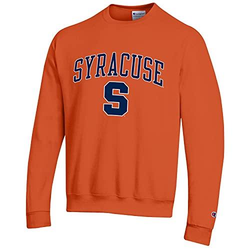 Champion Syracuse University Crewneck Sweatshirt Orange - TeeShirtUniversity.com