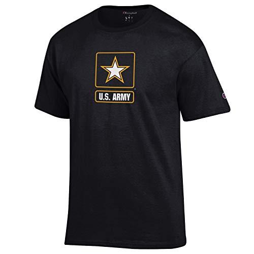 Champion United States Army T Shirt, Black - TeeShirtUniversity.com