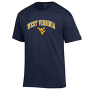 Champion West Virginia University Mountaineers NCAA T Shirt - Navy - TeeShirtUniversity.com